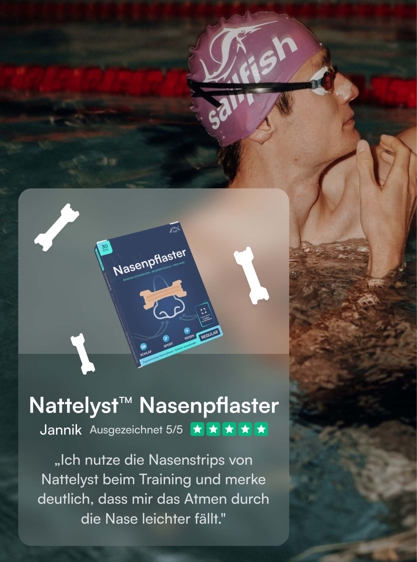 Nasenpflaster (Nattelyst™)