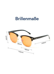 AURORA Blaulichtfilter Brille