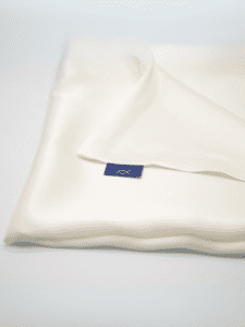 Funda de almohada 100 % seda de morera (OEKO-TEX) - Blanco