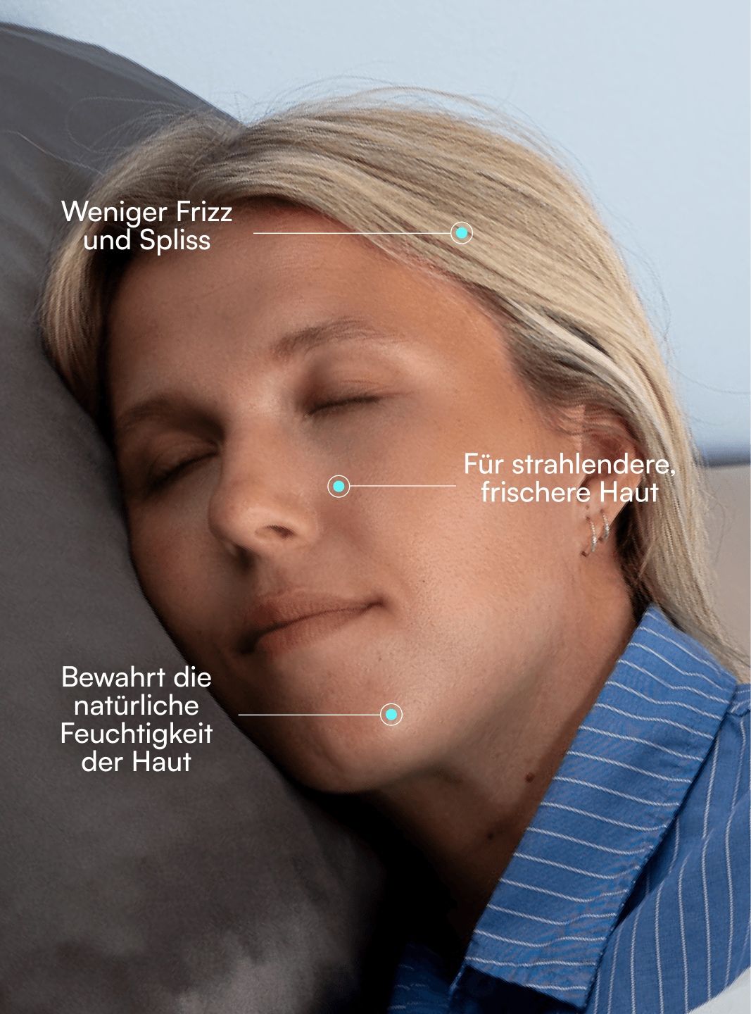 Kissenbezug aus 100 % Maulbeerseide (OEKO-TEX) Beige