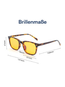 OBSIDIAN Blaulichtfilter Brille