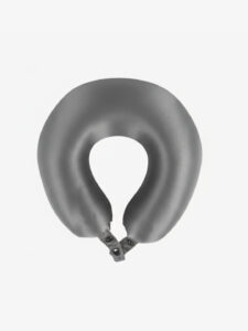 Almohada de viaje 100 % seda de morera (OEKO-TEX) - Gris