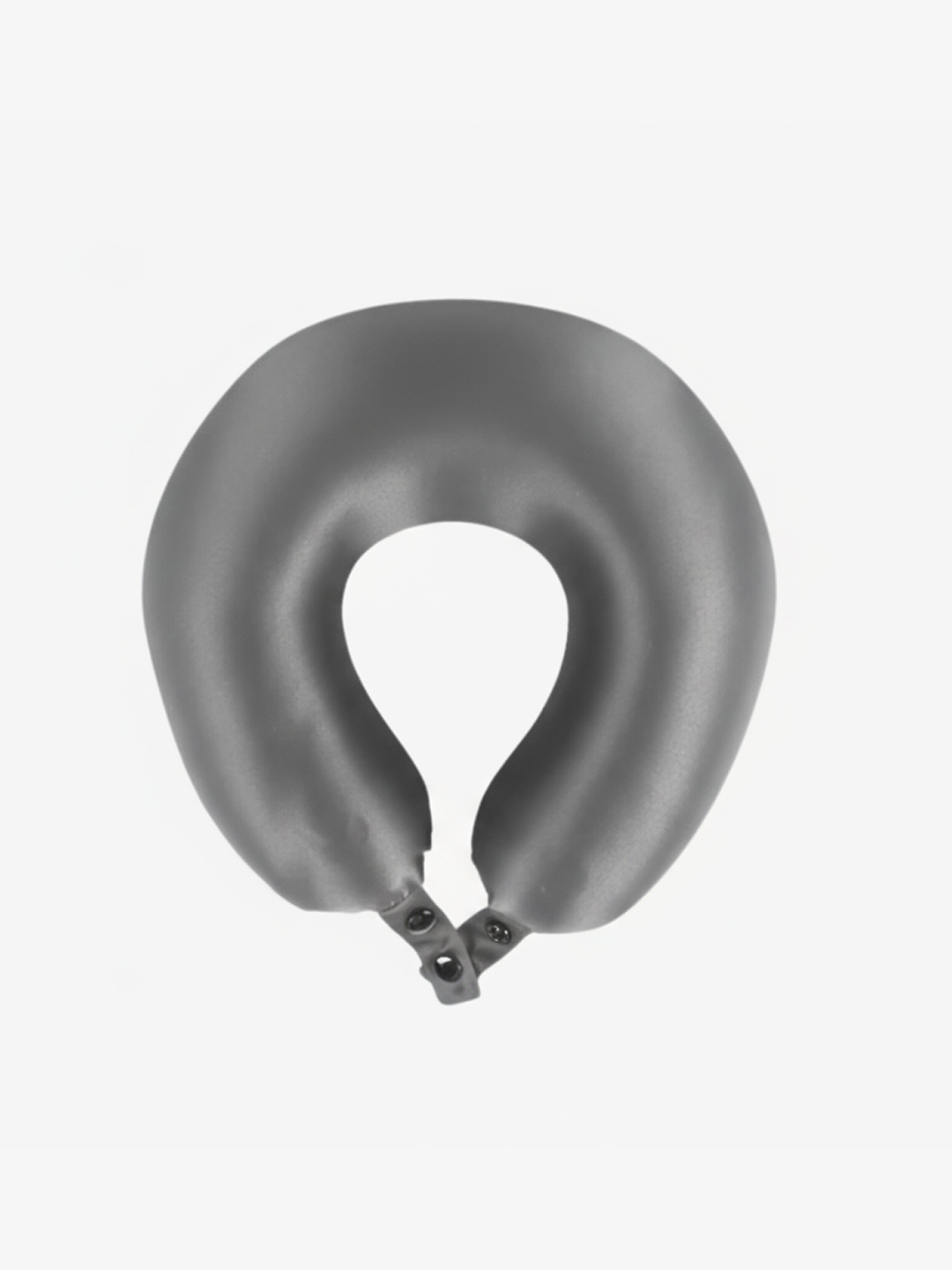 Almohada de viaje 100 % seda de morera (OEKO-TEX) - Gris