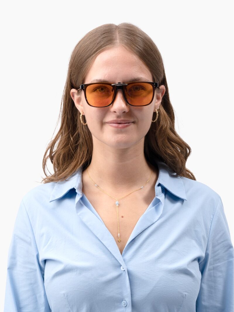 Clip On® filtro de luz azul para gafas graduadas