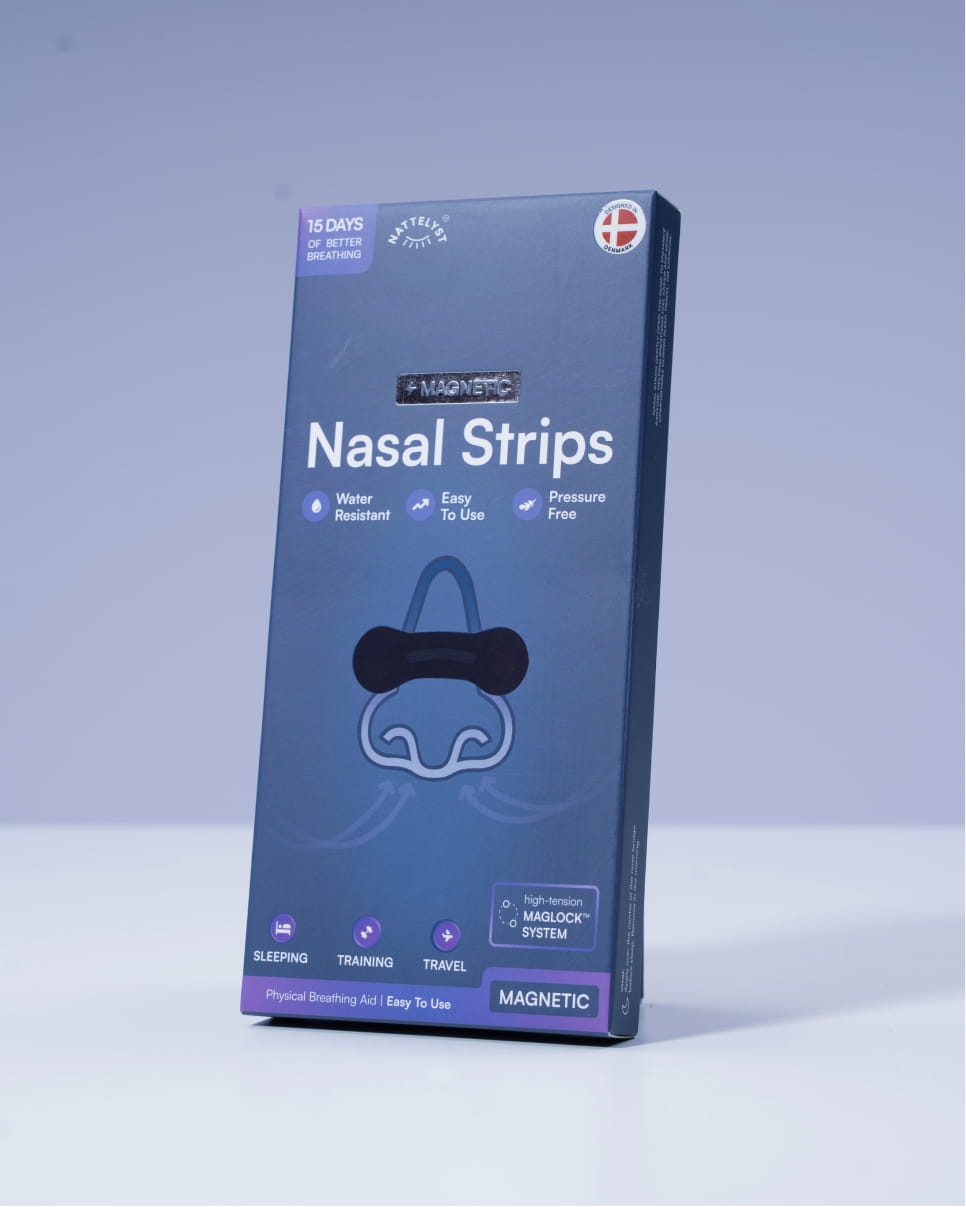 Nattelyst™ tiras nasales magnéticas (para respirar mejor)