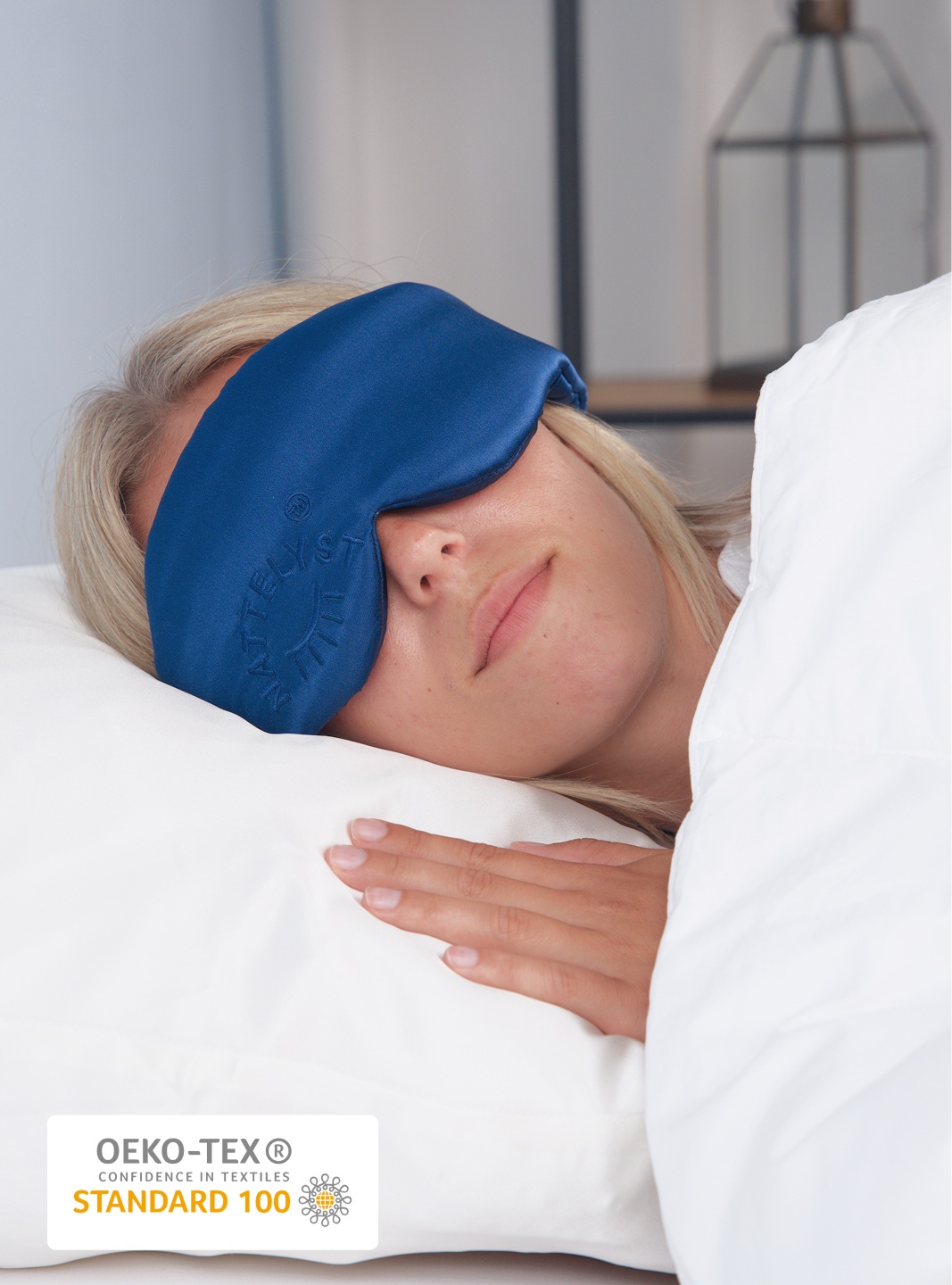 Mögli antifaz para dormir (100 % seda de morera)