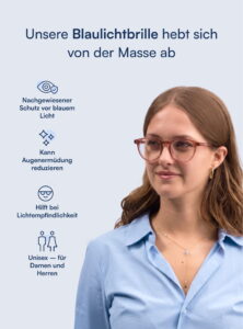 Amber Blaulichtfilter Brille