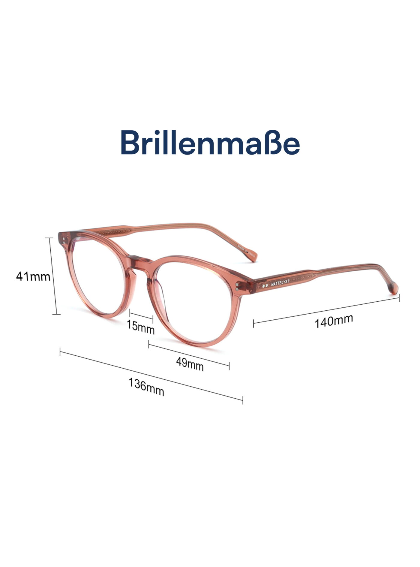 Amber Blaulichtfilter Brille
