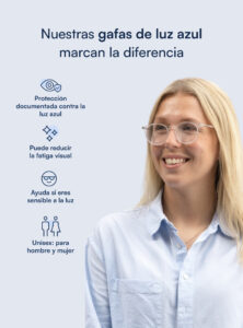 Meridian gafas con filtro de luz azul