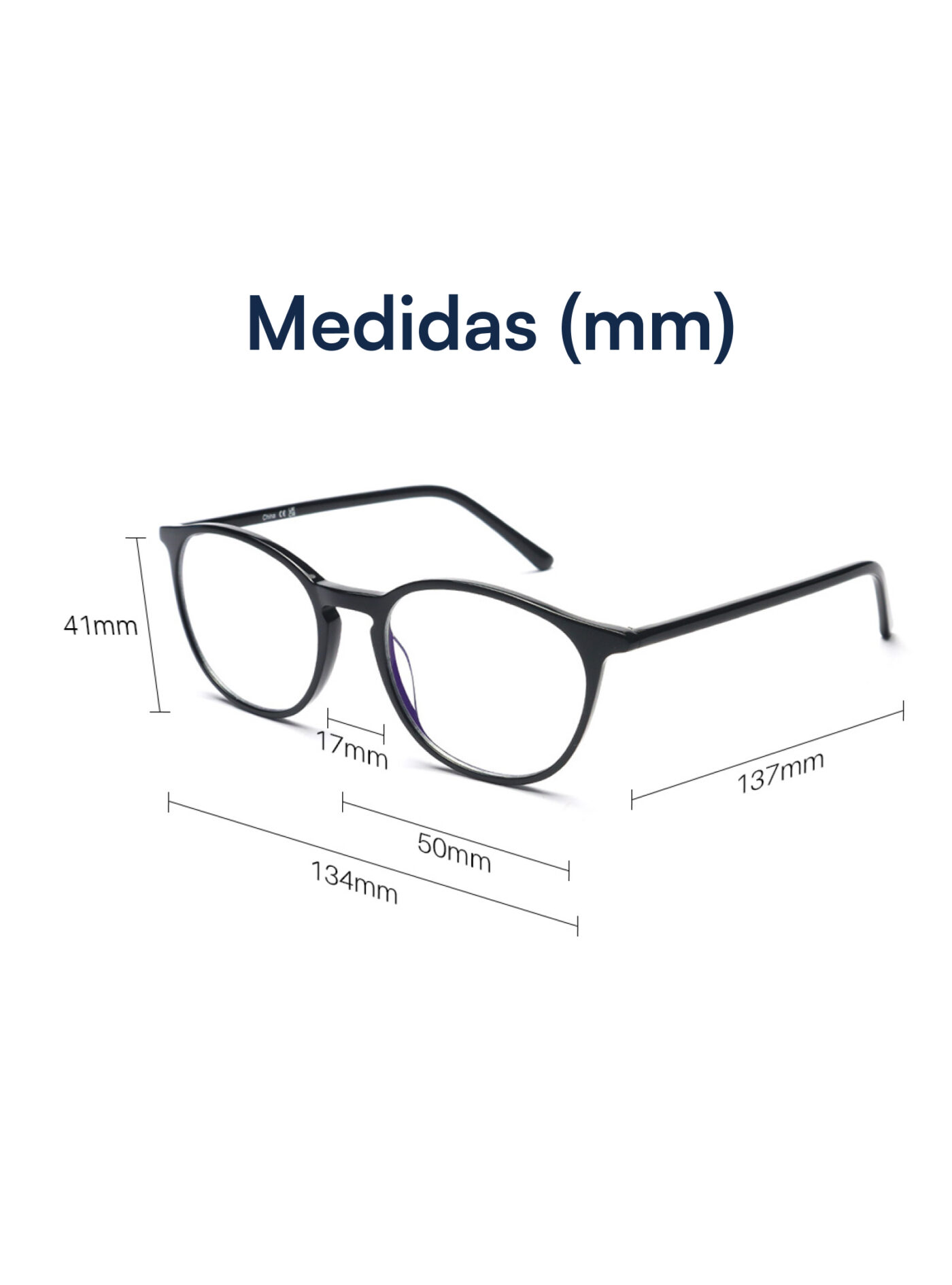 Meridian gafas con filtro de luz azul
