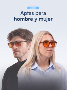 ETHER gafas con filtro de luz azul