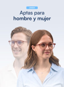 Amber gafas con filtro de luz azul