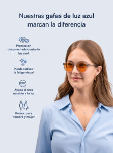 Zenith gafas con filtro de luz azul