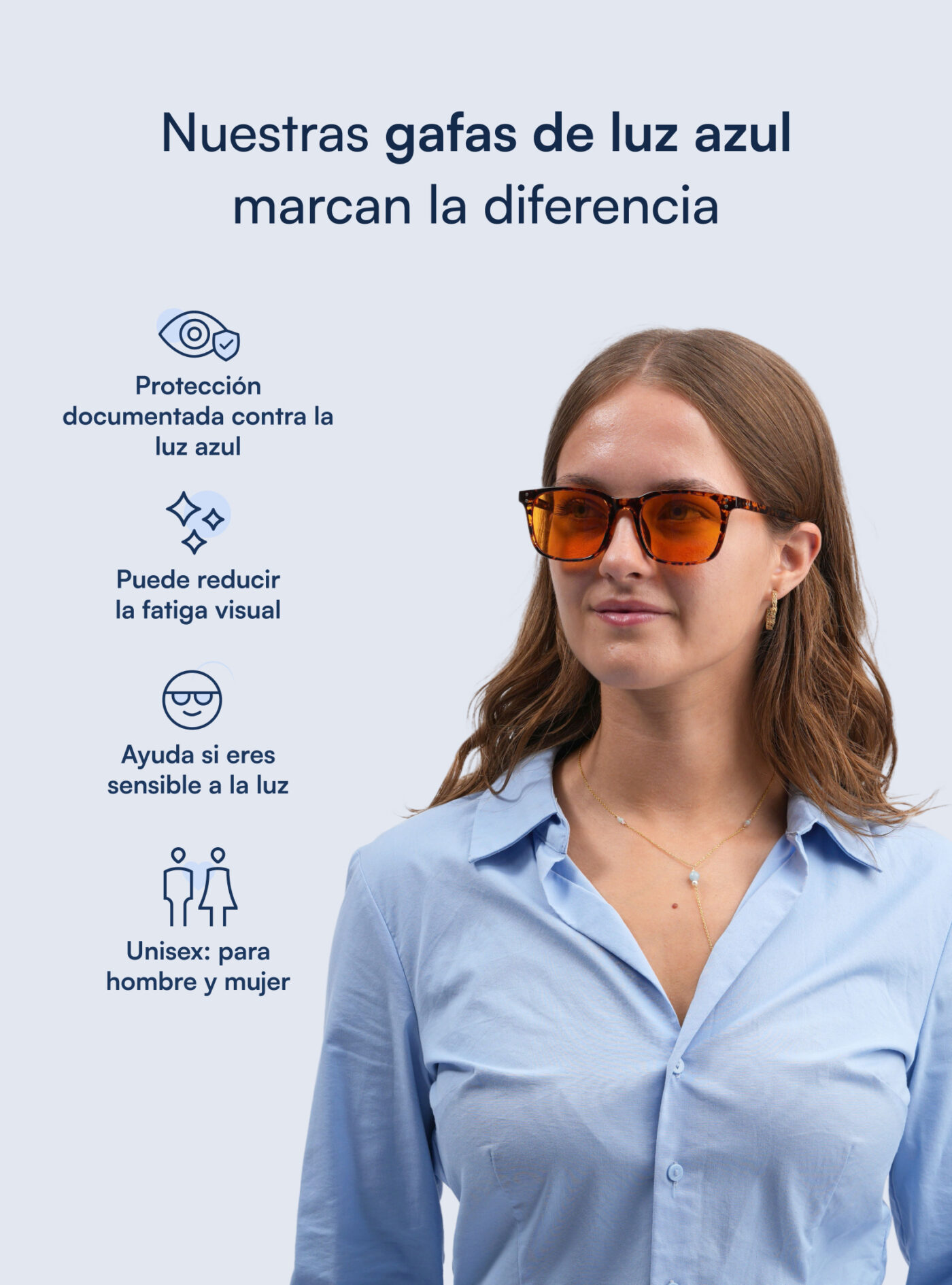 OBSIDIAN gafas con filtro de luz azul