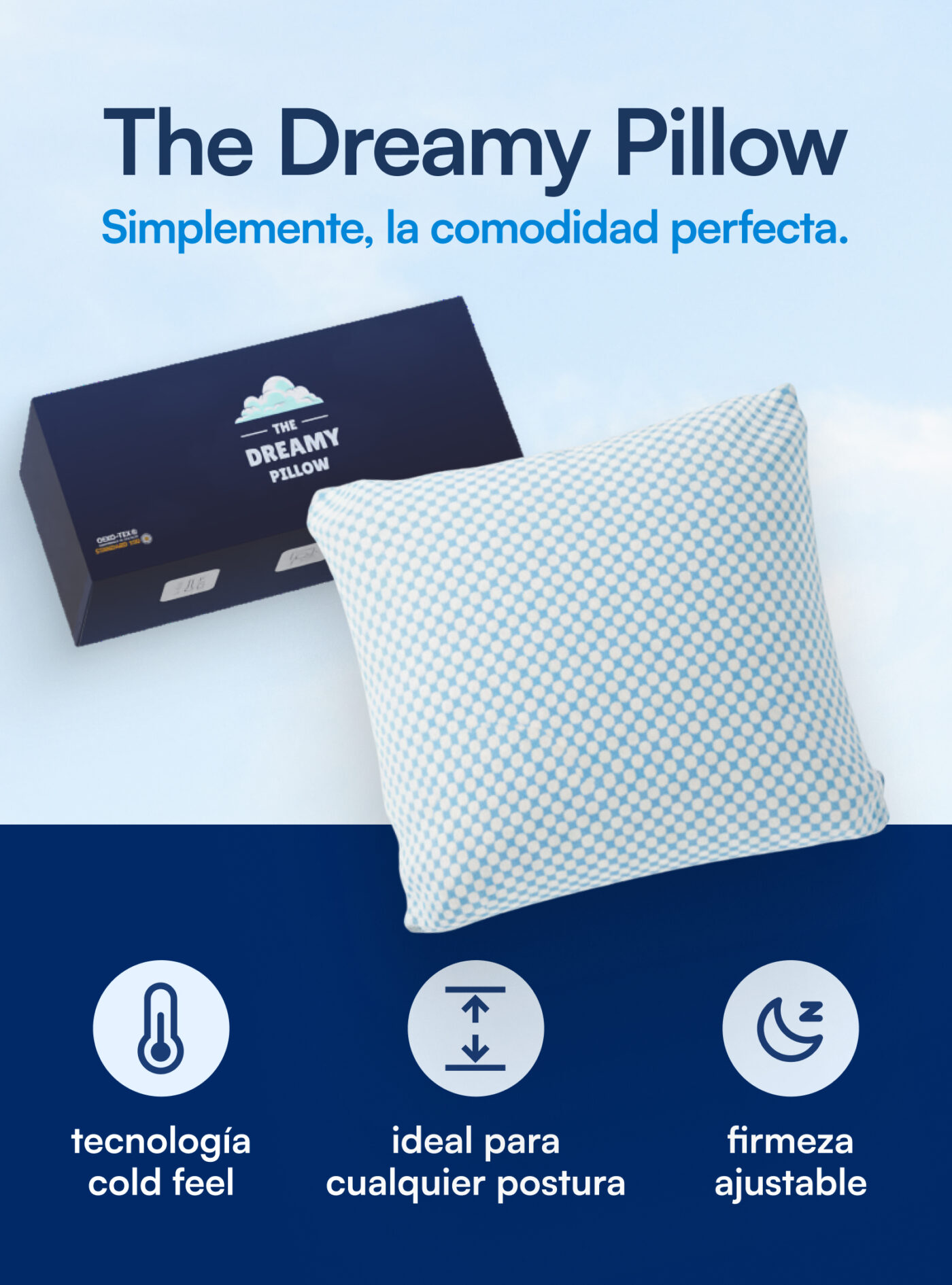 Dreamy Pillow (almohada viscoelástica de bambú)