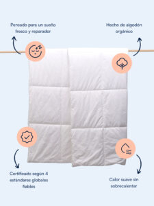 Nattelyst™ edredón para todo el año (algodón orgánico)