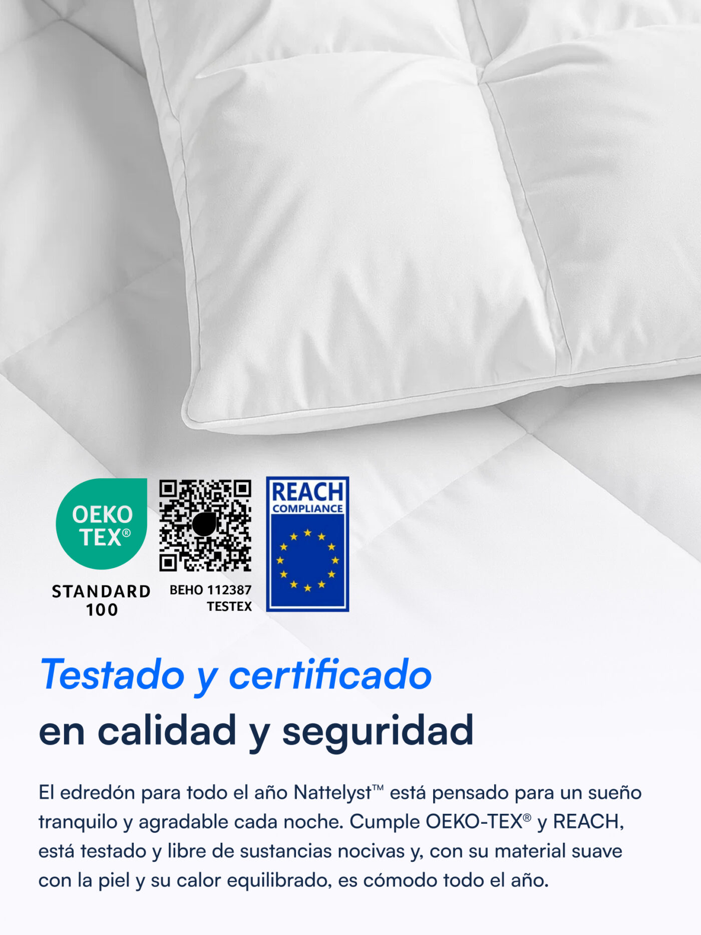 Nattelyst™ edredón para todo el año (algodón orgánico)
