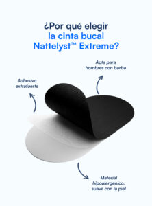 Nattelyst™ cinta bucal Extreme