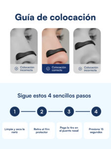 Nattelyst™ tiras nasales magnéticas (para respirar mejor)