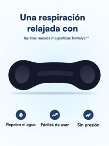Nattelyst™ tiras nasales magnéticas (para respirar mejor)