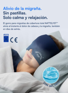 Nattelyst™ gorro para migrañas (cobertura total)