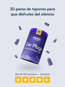 Mute tapones para dormir (30 pares)