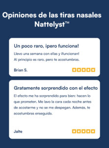 Nattelyst™ tiras nasales