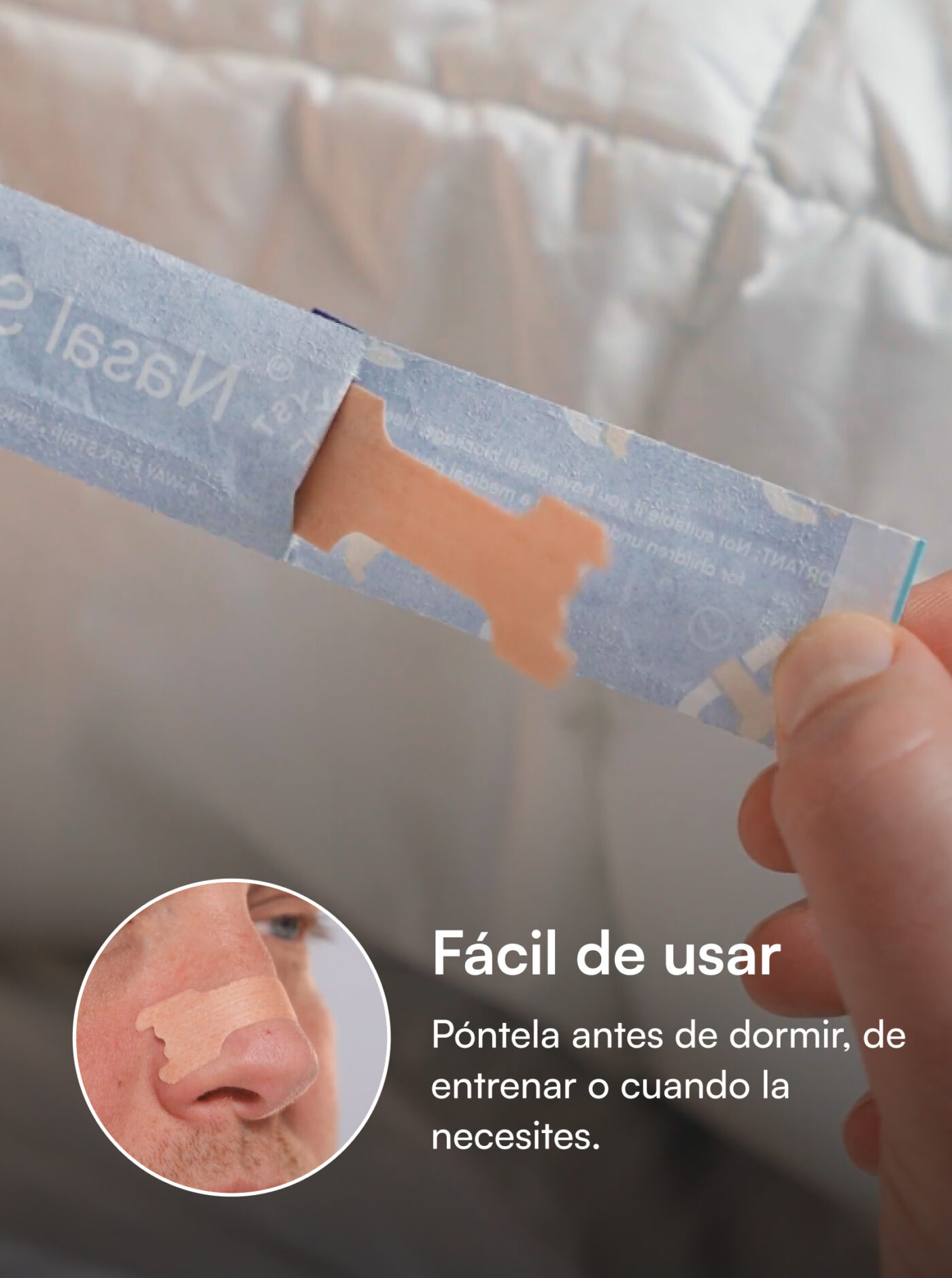 Nattelyst™ tiras nasales