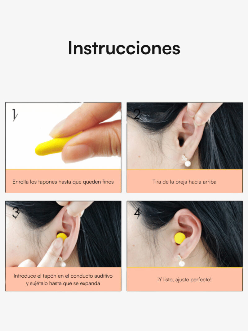 Tapones de espuma