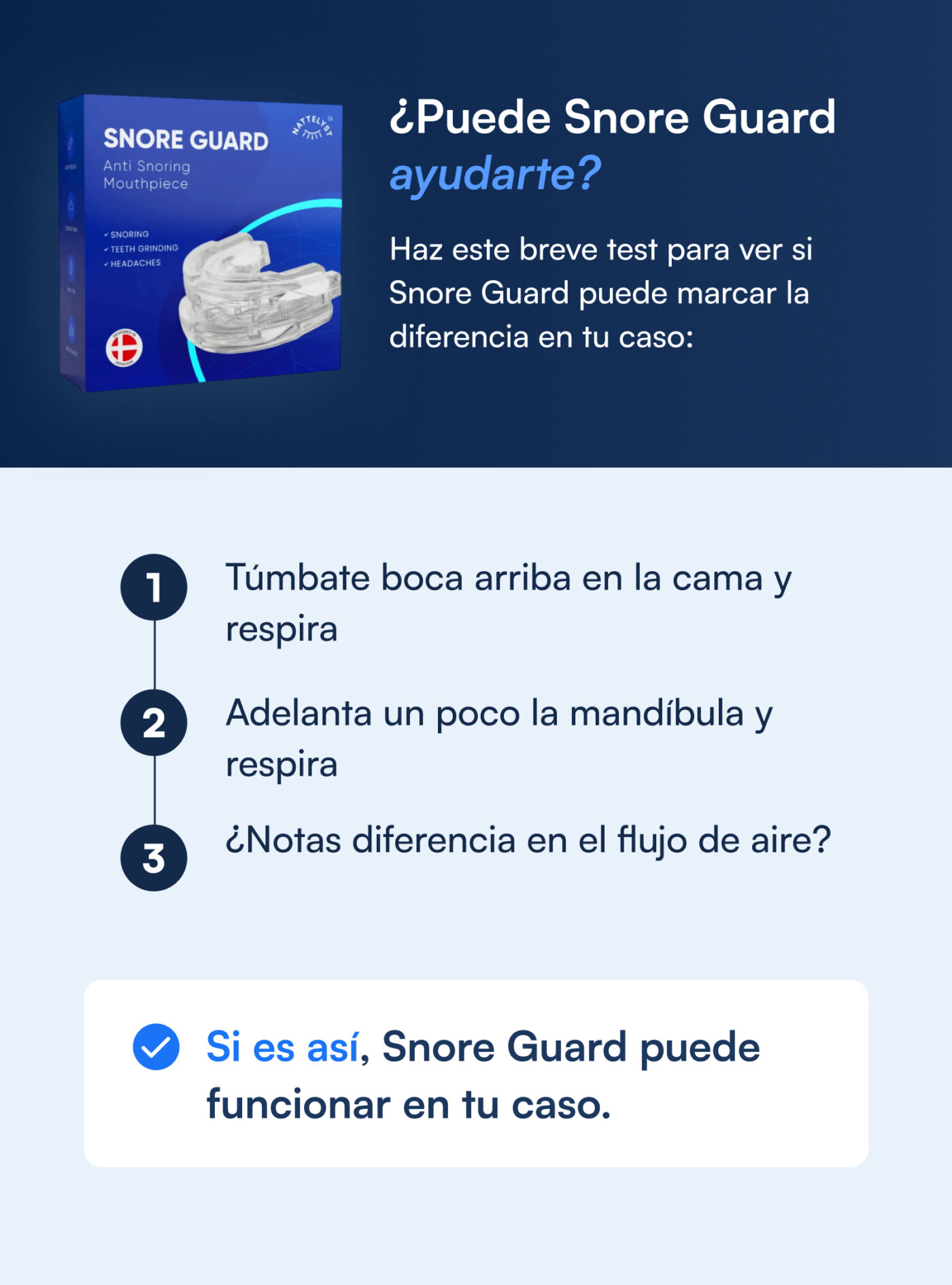 Pack antirronquidos