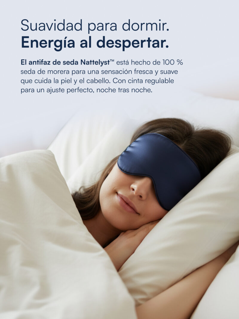 Antifaz para dormir 100 % seda de morera