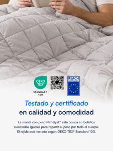 Nattelyst™ manta con peso