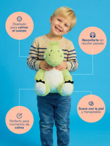 Benny (dragón verde de peluche con peso) Vugg Bears™