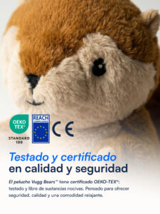 Mika (nutria de peluche con peso) Vugg Bears™