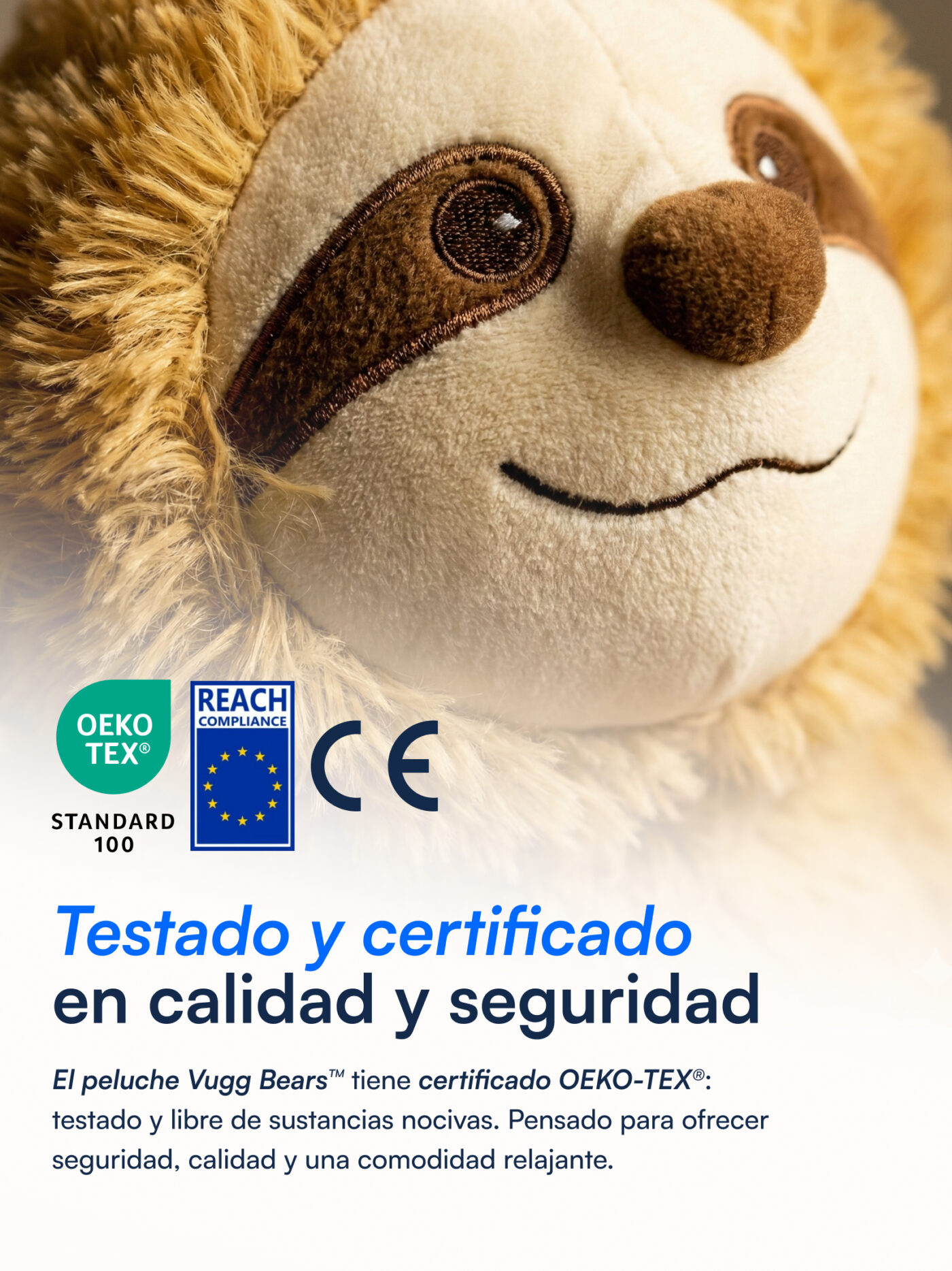 Buddy (perezoso de peluche con peso) Vugg Bears™