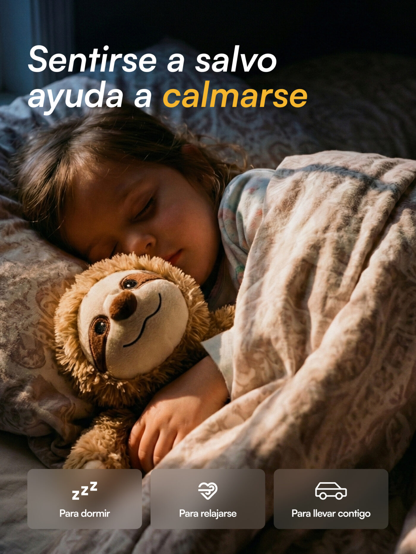Buddy (perezoso de peluche con peso) Vugg Bears™