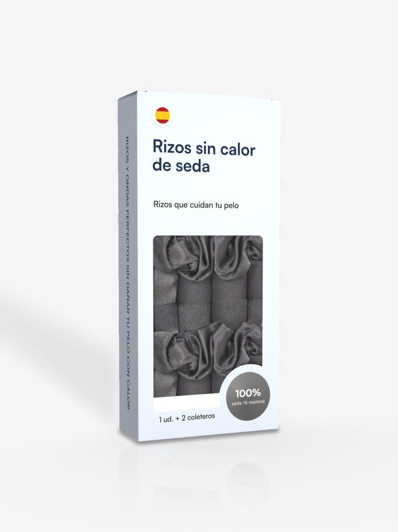 Heatless Silk Curls (rizos sin calor de seda de morera, OEKO-TEX)