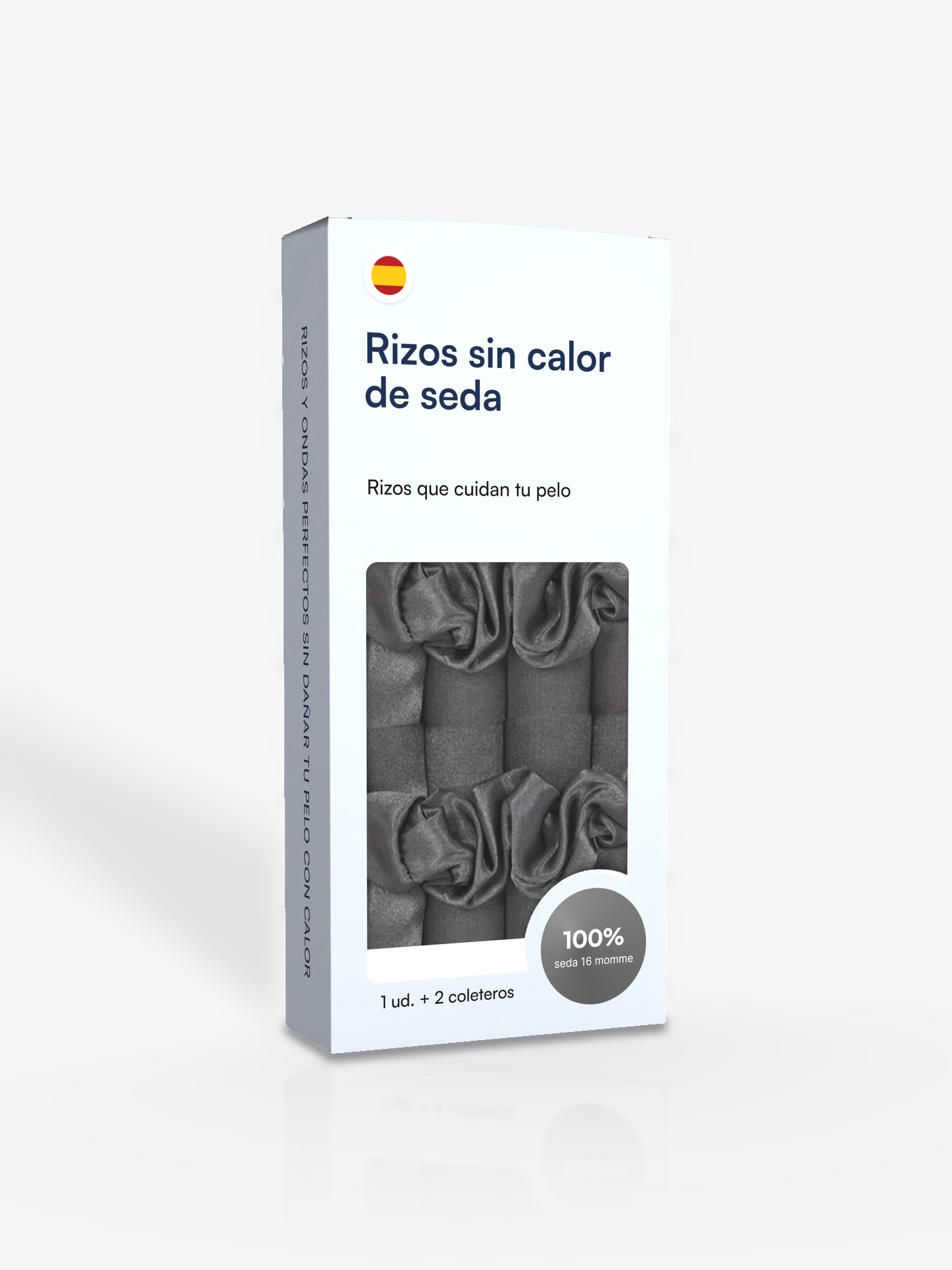 Heatless Silk Curls (rizos sin calor de seda de morera, OEKO-TEX)