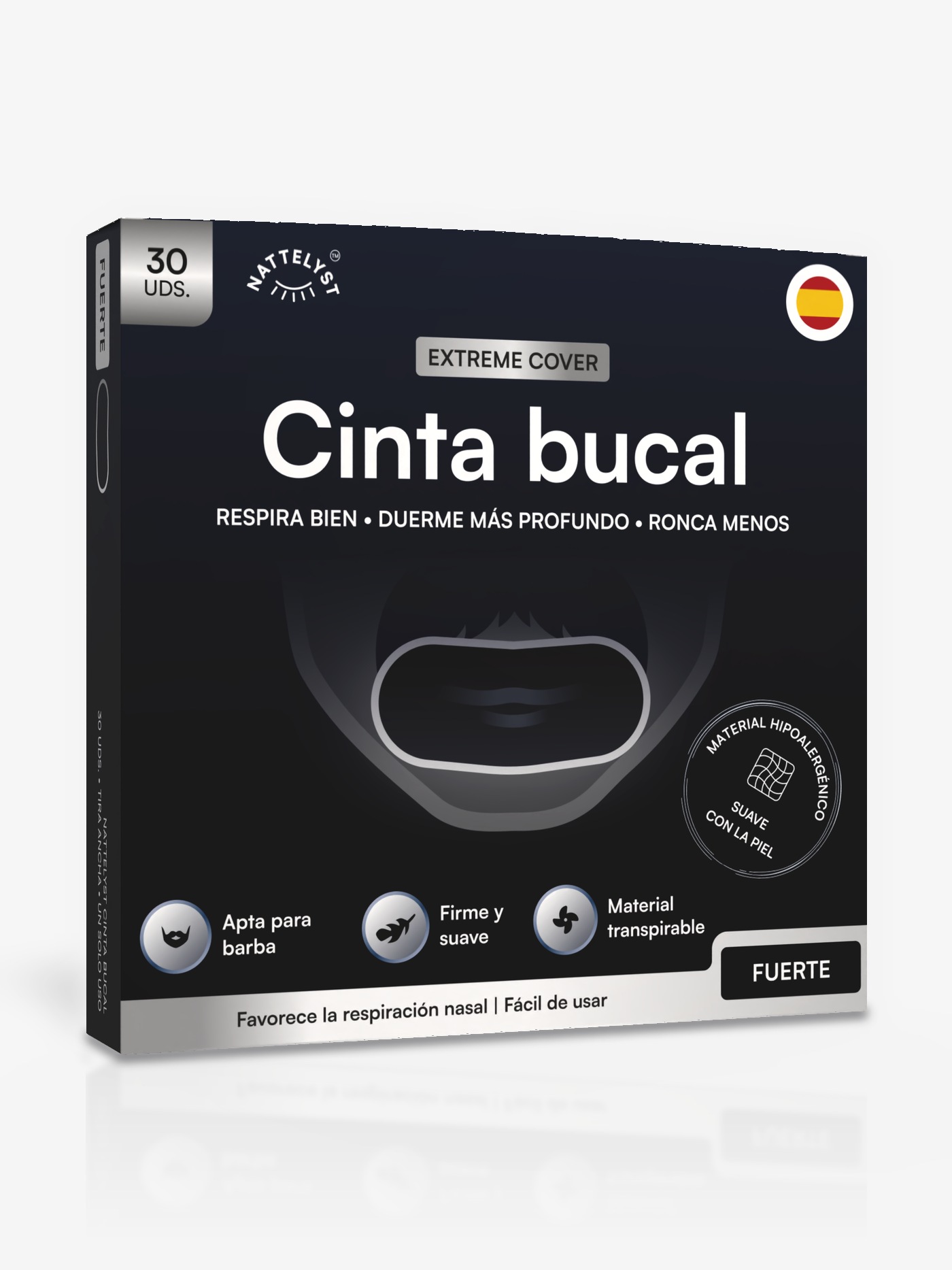 Nattelyst™ cinta bucal Extreme